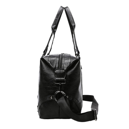 Men's Travel Gym Bag | Wet and Dry Separation | Multifunctional | Durable & Water-Resistant | Shoe Compartment | Spacious & Lightweight | Adjustable Strap & Sturdy Handles | Ideal for Sport & Commute