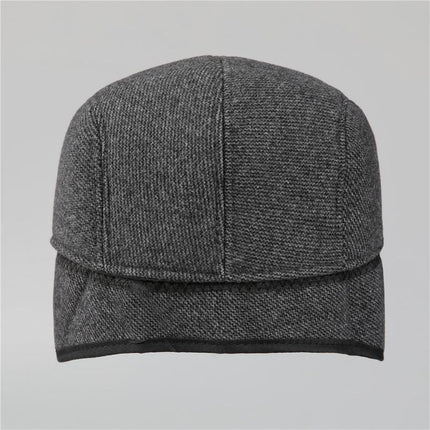 Retro Casual Beret | Warm Earmuff Hat | Fashionable Winter Headwear | Unisex Vintage Style | Cozy Fabric | Classic Design