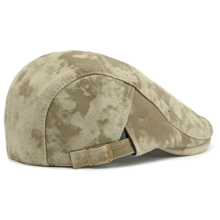 Men's British Retro Beret | Tie-Dye Design | Vintage Style | Comfortable Fit | Premium Fabric | Lightweight & Breathable | Classic Elegance | Unique Fashion Accessory