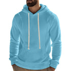 Men's Polar Fleece Hoodie | Long Sleeve Pullover | Casual Outdoor Wear | Soft Warm Fabric | Adjustable Hood | Kangaroo Pocket | Breathable & Quick-Drying | Relaxed Fit | Elastic Cuffs | Durability | Versatile Style