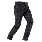 Men's Outdoor Windproof Waterproof Cargo Pants | Full-Length Outdoor Casual Pants | Durable Breathable Quick-Drying Fabric | Regular Fit with Adjustable Waist | Multiple Pockets | Ideal for Hiking Camping