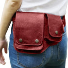 Men's PU Leather Vintage Shoulder Bag | Adjustable Strap | Compact Multi-Compartment | Casual Daypack | Secure Zippers | Lightweight Travel Bag