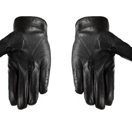 Men's Sheepskin Gloves | Warm & Windproof | Casual Style | Plain Pattern | Sheepskin Material | Winter Accessories