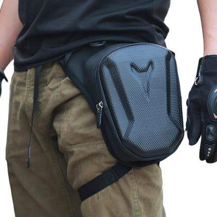 Men's Waterproof Leg & Waist Bag | Outdoor Cycling & Motorcycle | Versatile Design | Adjustable Straps | Multiple Compartments | Durable & Lightweight | Rugged Adventure Accessory