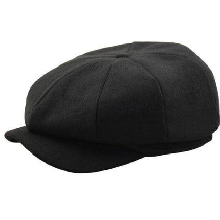 Men's Classic Check Octagonal Hat | Vintage Inspired | Timeless Style | Structured Design | Comfortable Fit | Breathable Fabric | Versatile Accessory | Modern Versatility | Elevate Casual & Formal Looks