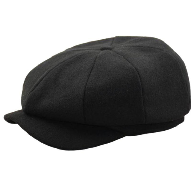 Men's Classic Check Octagonal Hat | Vintage Inspired | Timeless Style | Structured Design | Comfortable Fit | Breathable Fabric | Versatile Accessory | Modern Versatility | Elevate Casual & Formal Looks