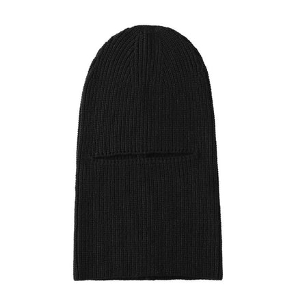 Men's Windproof Cold-Proof Warm Knitted Hat | Integrated Headgear Mask | Winter Outdoor Protection | Soft Stretchy Fabric | Breathable Comfortable Fit | Stylish Versatile Beanie | Neck Ear Coverage