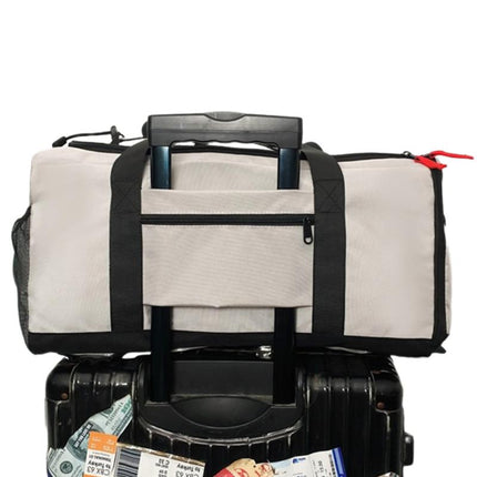 Men's Nylon Gym Bag | Wet and Dry Separation | Camping Travel Duffel | Large Capacity | Water-Resistant | Shoe Compartment | Adjustable Strap | Lightweight | Multi-Pocketed | Durable Luggage