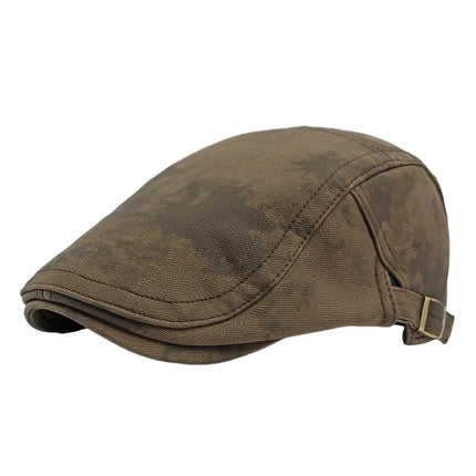Men's British Retro Beret | Tie-Dye Design | Vintage Style | Comfortable Fit | Premium Fabric | Lightweight & Breathable | Classic Elegance | Unique Fashion Accessory