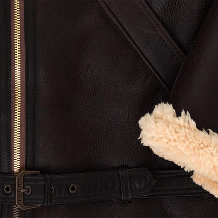 Men's Leather Lapel Jacket | Velvet Lined | Long Sleeve | Classic Style | Durable Outerwear | Versatile Colors | Regular Fit | Fall Winter Apparel | Sophisticated & Warm Clothing