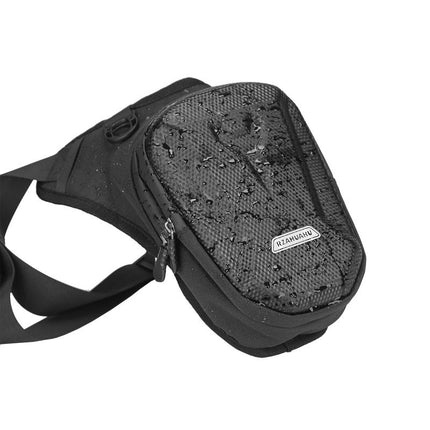 Men's Waterproof Leg & Waist Bag | Outdoor Cycling & Motorcycle | Versatile Design | Adjustable Straps | Multiple Compartments | Durable & Lightweight | Rugged Adventure Accessory