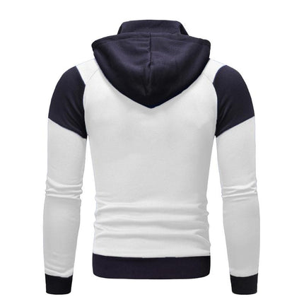 Men's Hoodie Sweatpants Set | Double Layer | Casual Sport Outfit | Hooded Sweatshirt with Drawstring | Long Sleeve | Cotton-Polyester Blend | Autumn Winter Apparel | Warm Insulation | Rich Colors | Relaxed Fit