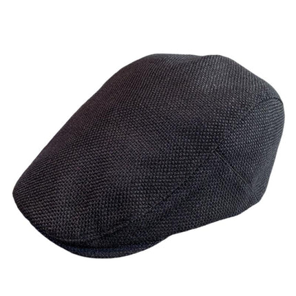 Men's Vintage Beret | Cotton Linen Blend | Breathable | Classic Style | Versatile Fashion Accessory | Timeless Design | Lightweight & Packable | Available in Multiple Colors | Men's Hats | Stylish Headwear