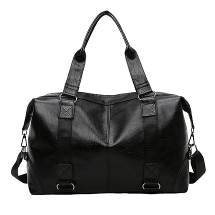 Men's Travel Gym Bag | Wet and Dry Separation | Multifunctional | Durable & Water-Resistant | Shoe Compartment | Spacious & Lightweight | Adjustable Strap & Sturdy Handles | Ideal for Sport & Commute