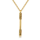Gold Hoop Necklace | Vintage Style | Casual Fashion Jewelry