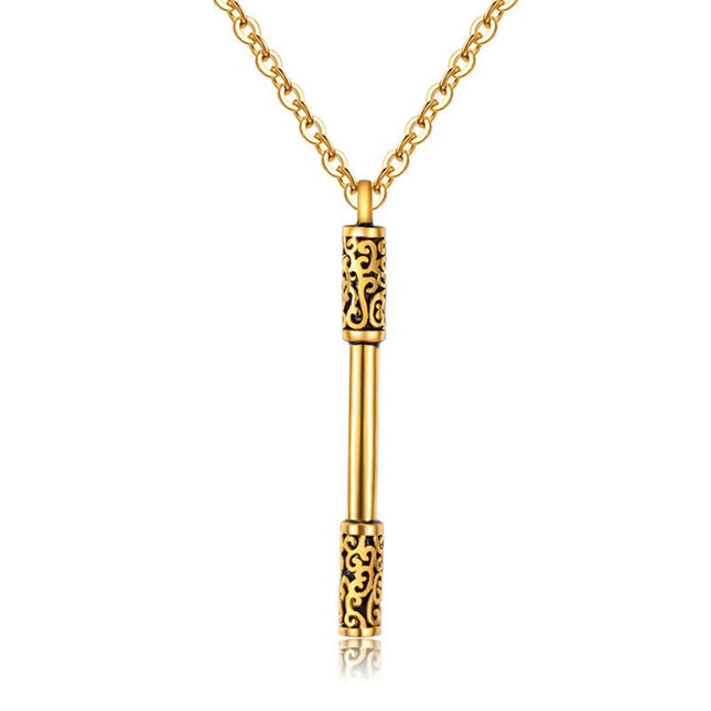 Gold Hoop Necklace | Vintage Style | Casual Fashion Jewelry