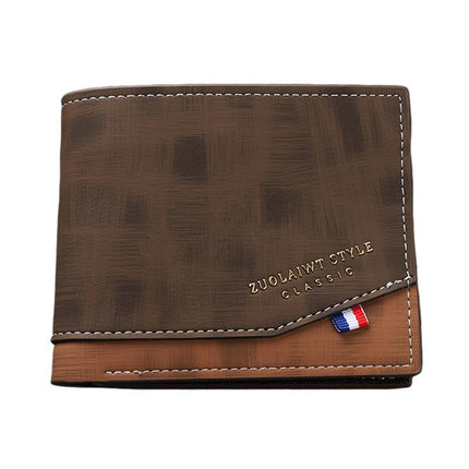 Men's Leather Wallet | Multi-Card Slots | Zipper Closure | Slim and Lightweight | Stylish and Functional | Ideal for Travel and Daily Use | Perfect Gift for Men | Essential Accessory